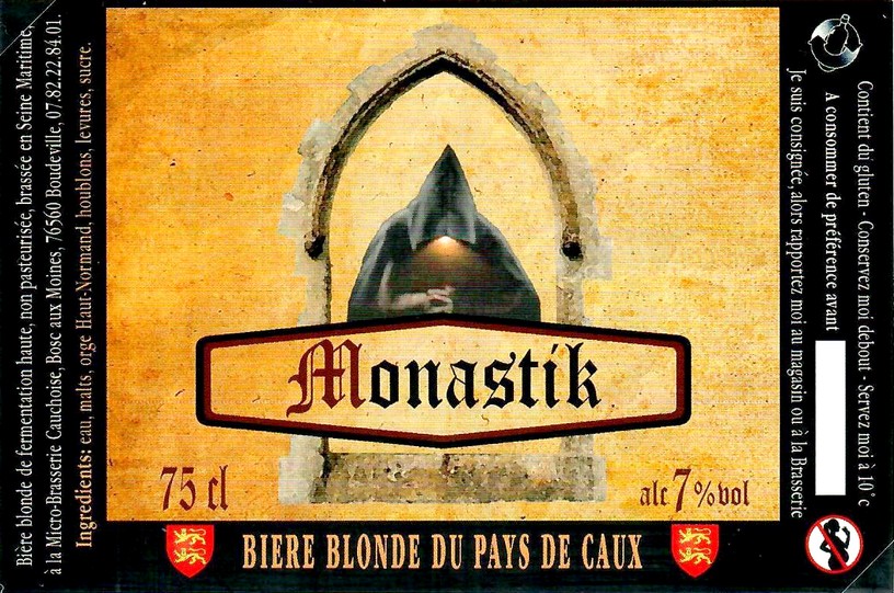 Etiquette BRASSERIE CAUCHOISE 07