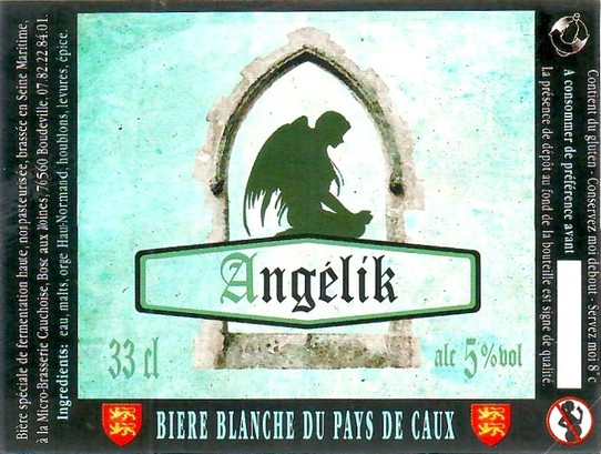 Etiquette BRASSERIE CAUCHOISE 22