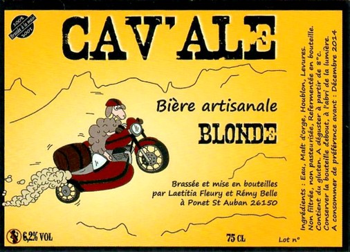Etiquette BRASSERIE CAV'ALE 05