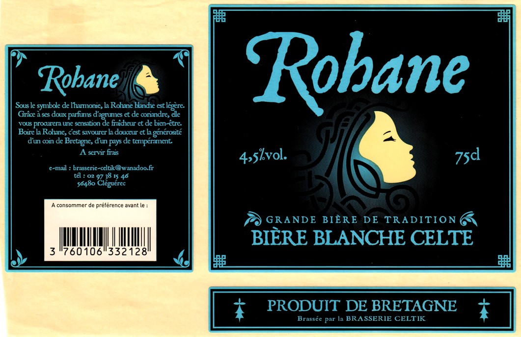 etiquette BRASSERIE CELTIK 17