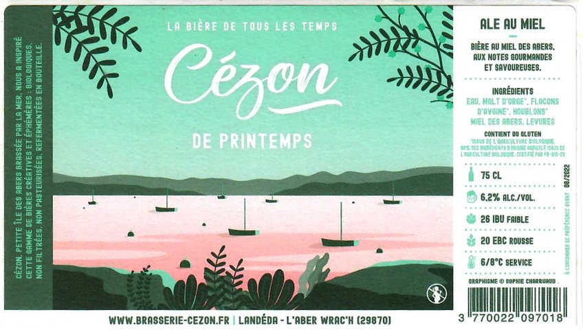 Etiquette BRASSERIE CEZON 02