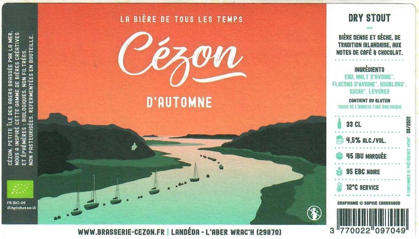 Etiquette BRASSERIE CEZON 04