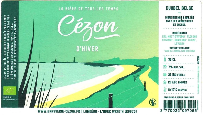 Etiquette BRASSERIE CEZON 06