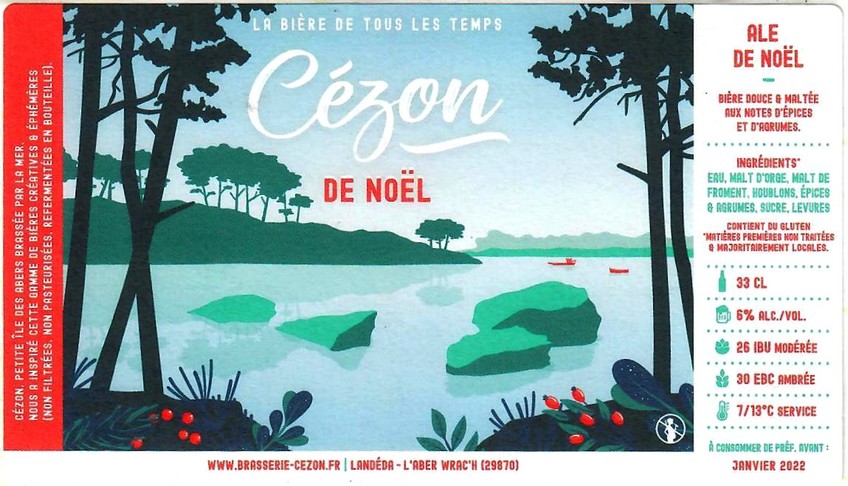 Etiquette BRASSERIE CEZON 08