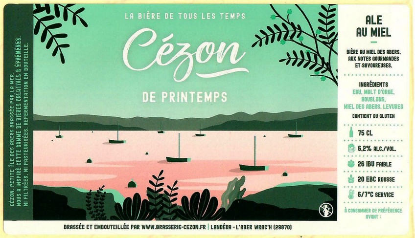 Etiquette BRASSERIE CEZON 23