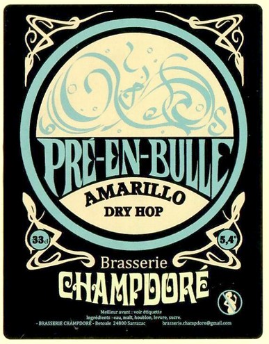 Etiquette BRASSERIE CHAMPDORE 15