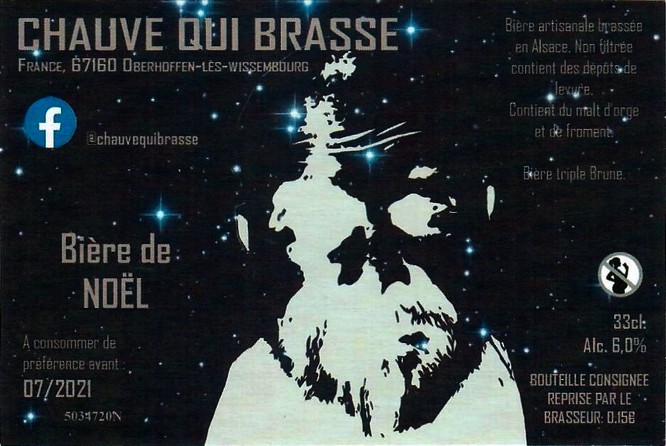 etiquette BRASSERIE CHAUVE QUI BRASSE 05