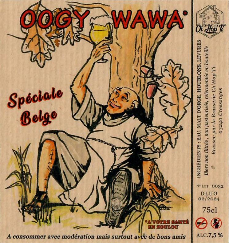 Etiquette BRASSERIE CHHOPTI 01