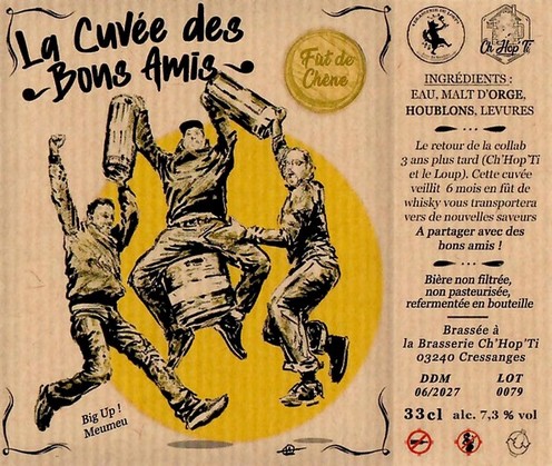 Etiquette BRASSERIE CHHOPTI 21