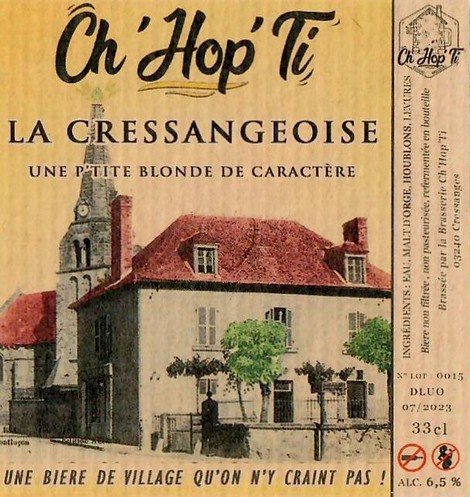 Etiquette BRASSERIE CHHOPTI 25