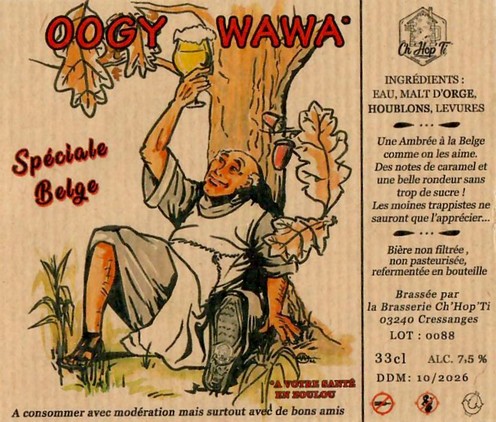 Etiquette BRASSERIE CHHOPTI 26