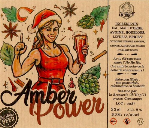 Etiquette BRASSERIE CHHOPTI 35