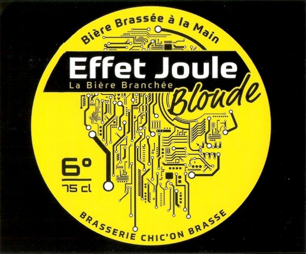 Etiquette BRASSERIE CHIC'ON BRASSE 02