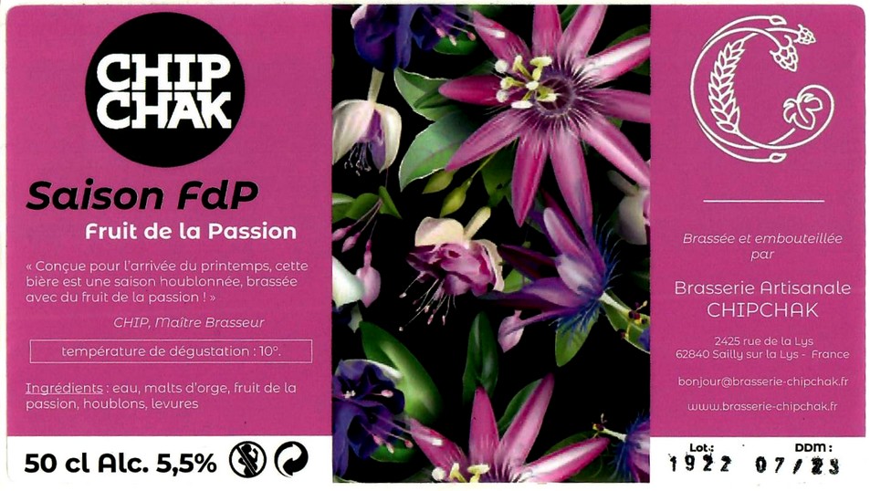 Etiquette BRASSERIE CHIPCHAK 07