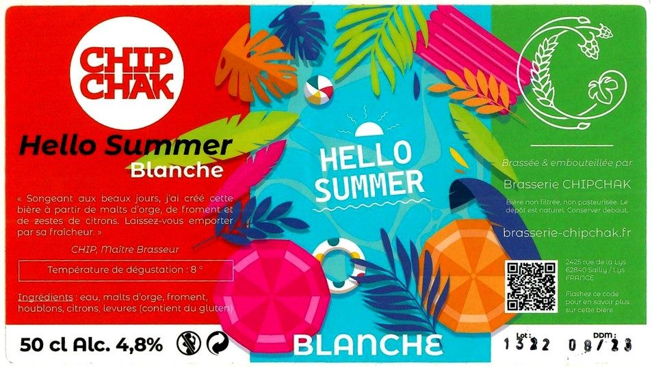 Etiquette BRASSERIE CHIPCHAK 10