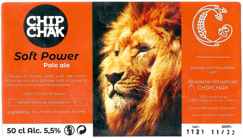 Etiquette BRASSERIE CHIPCHAK 12