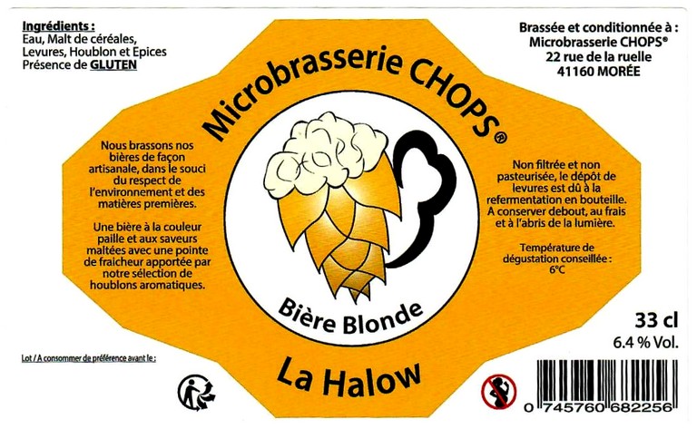 etiquette BRASSERIE CHOPS 01