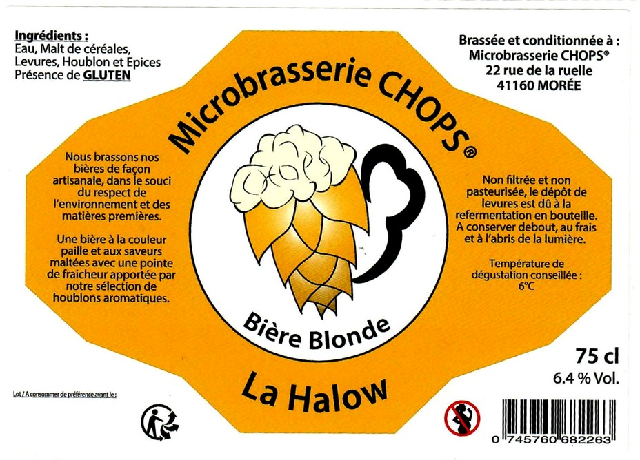 etiquette BRASSERIE CHOPS 02