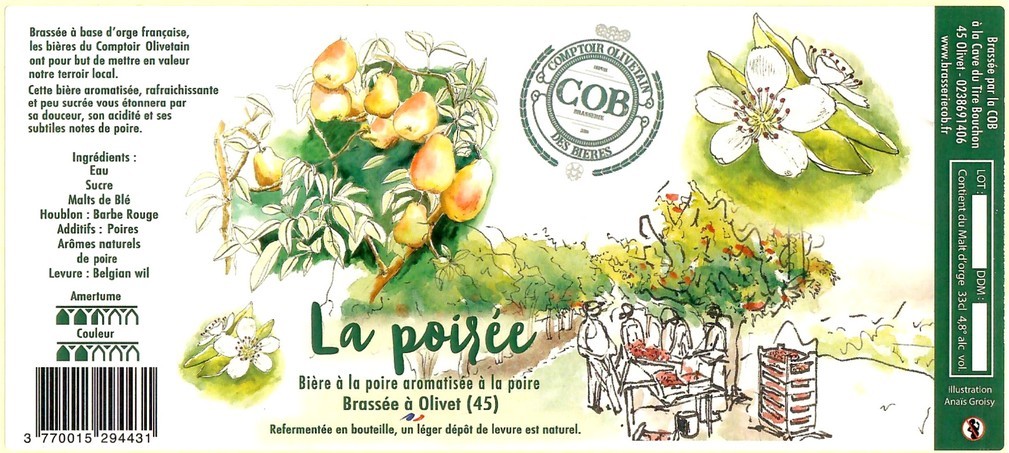 Etiquette BRASSERIE COB 31