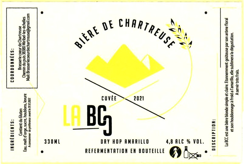 etiquette COEUR DE CHARTREUSE 01