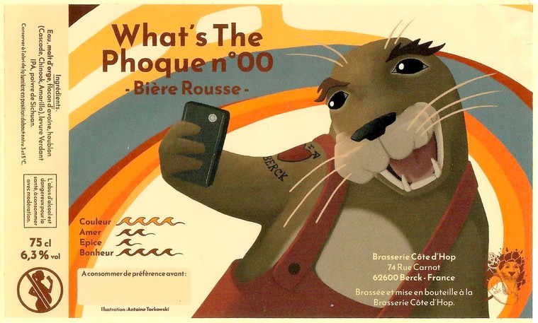 Etiquette BRASSERIE COTE D'HOP 05