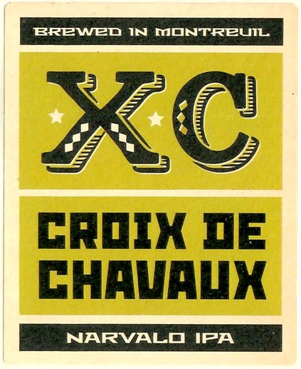 Etiquette BRASSERIE CROIX DE CHAVAUX 18