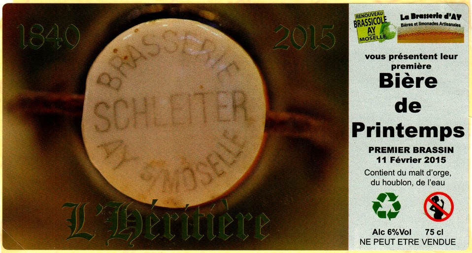 etiquette BRASSERIE D'AY 01