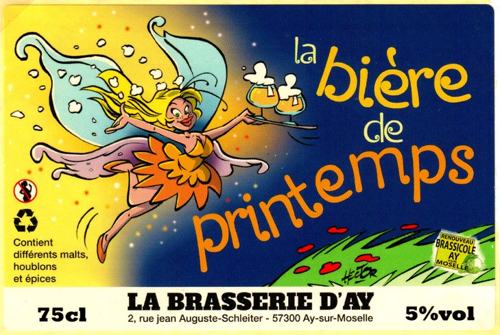 etiquette BRASSERIE D'AY 11