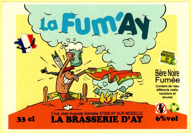 etiquette BRASSERIE D'AY 12