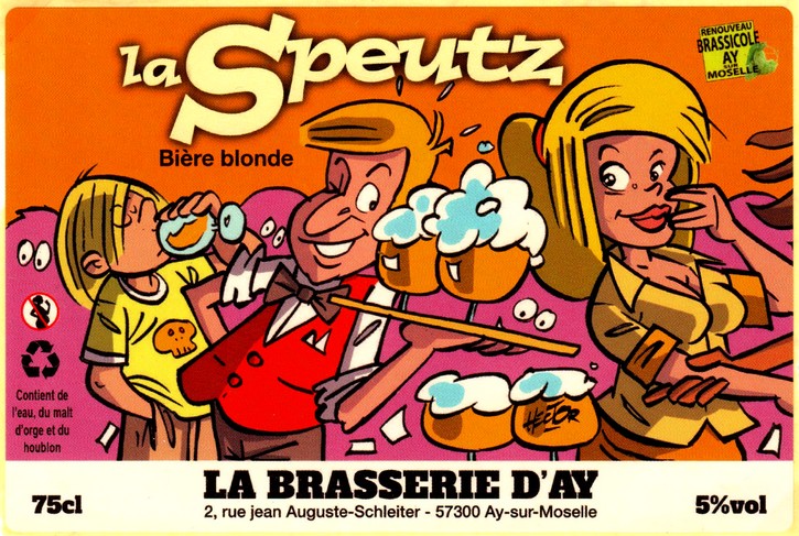 etiquette BRASSERIE D'AY 13