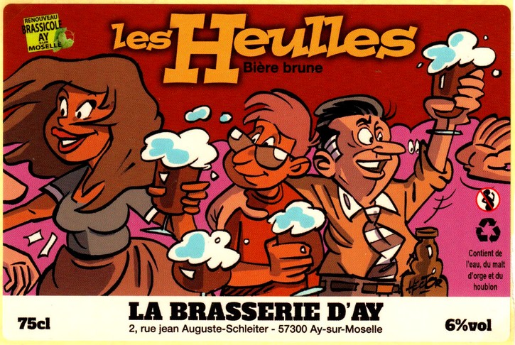 etiquette BRASSERIE D'AY 14