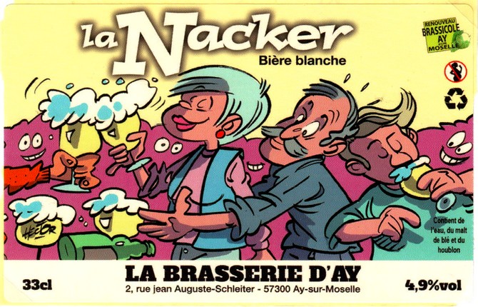 etiquette BRASSERIE D'AY 16