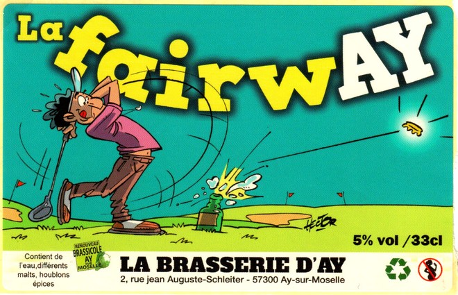 etiquette BRASSERIE D'AY 18