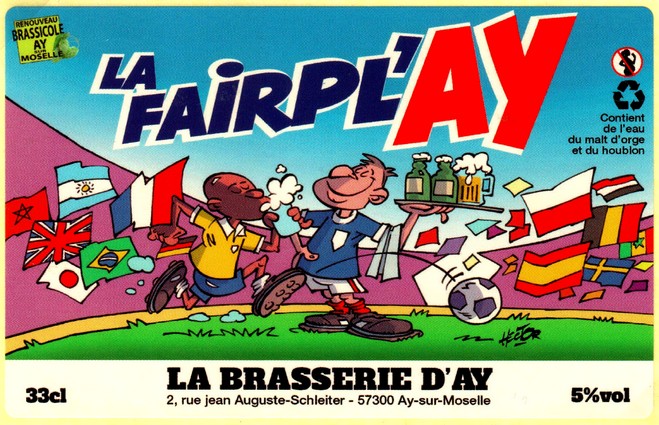 etiquette BRASSERIE D'AY 19