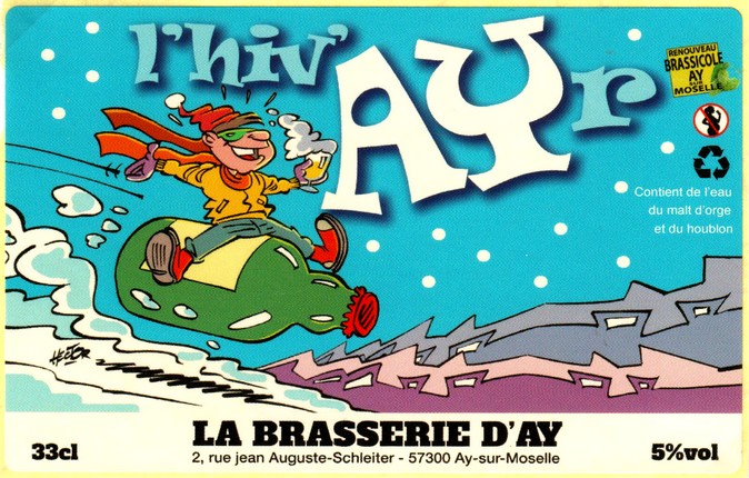 etiquette BRASSERIE D'AY 20