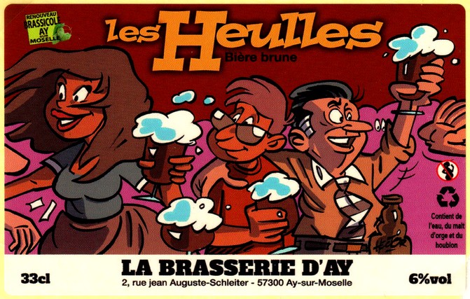 etiquette BRASSERIE D'AY 23