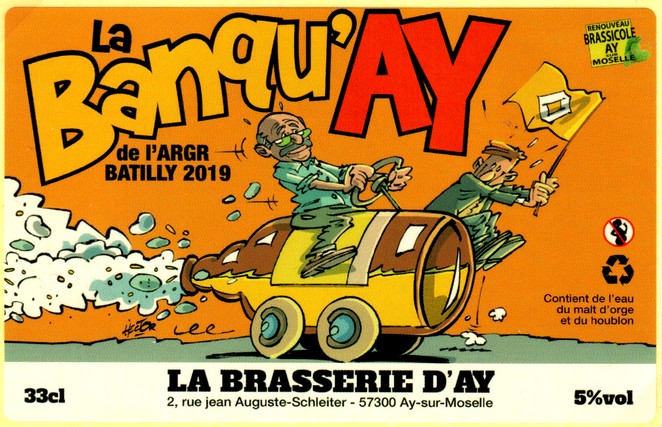 etiquette BRASSERIE D'AY 28