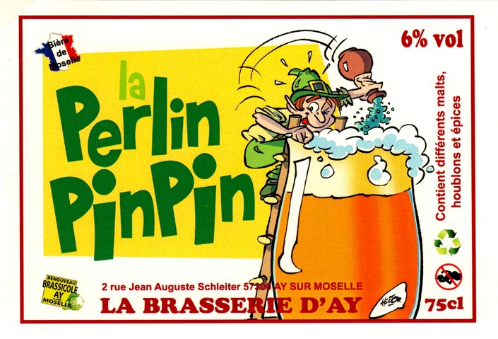 etiquette BRASSERIE D'AY 30