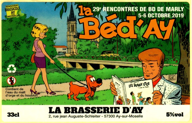 etiquette BRASSERIE D'AY 33