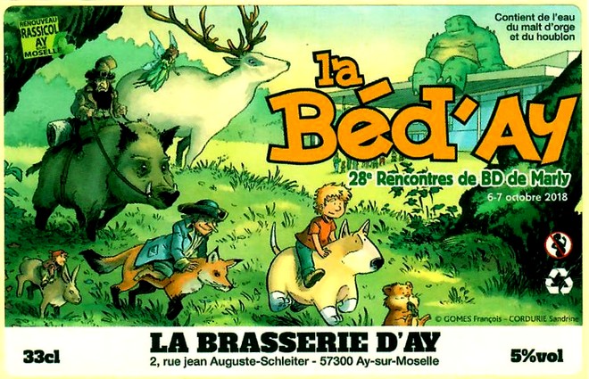 Etiquette BRASSERIE D AY 36