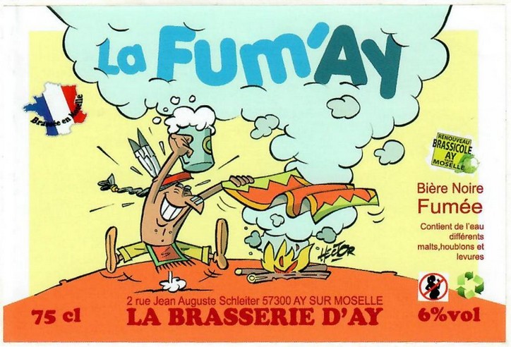 Etiquette BRASSERIE D AY 37