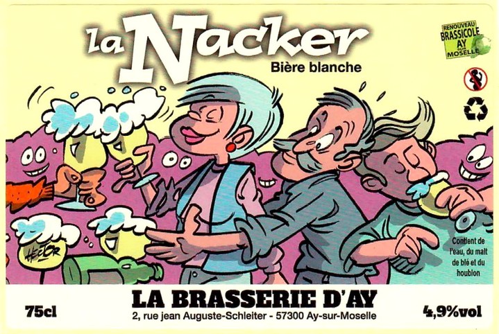 Etiquette BRASSERIE D'AY 39