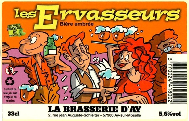 Etiquette BRASSERIE D AY 40