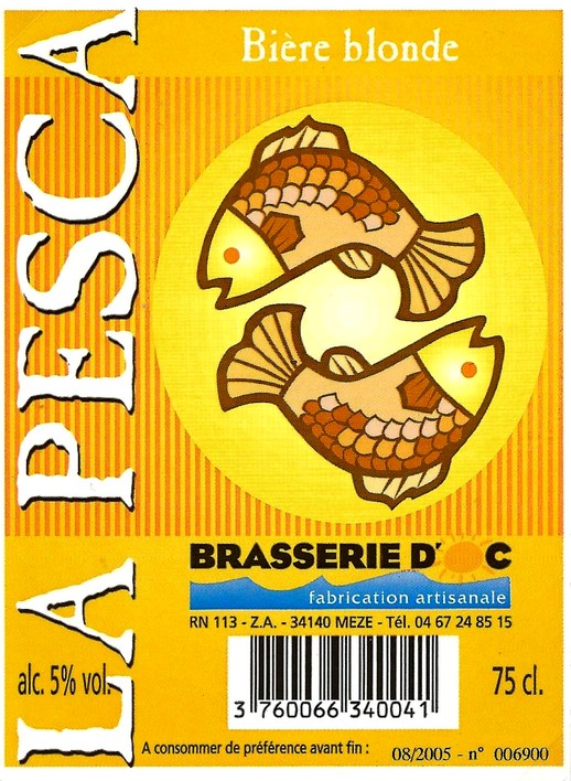 etiquette BRASSERIE D'OC 10