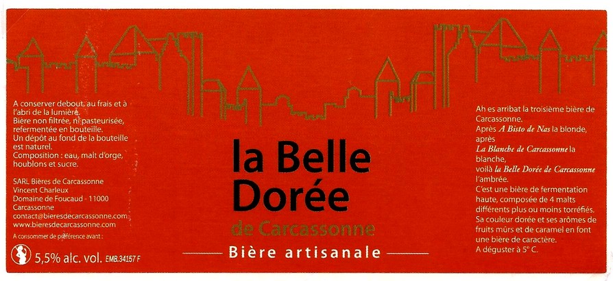 etiquette BRASSERIE D'OC 11