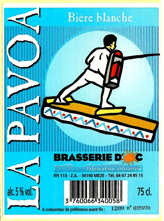 etiquette BRASSERIE D'OC 25