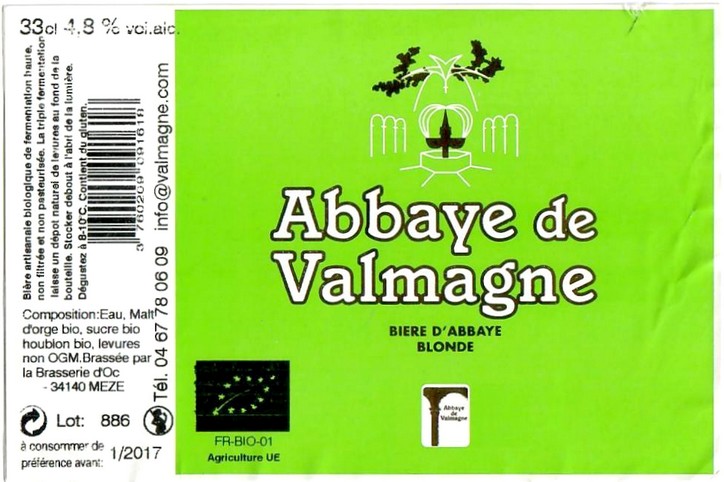 Etiquette BRASSERIE D'OC 32