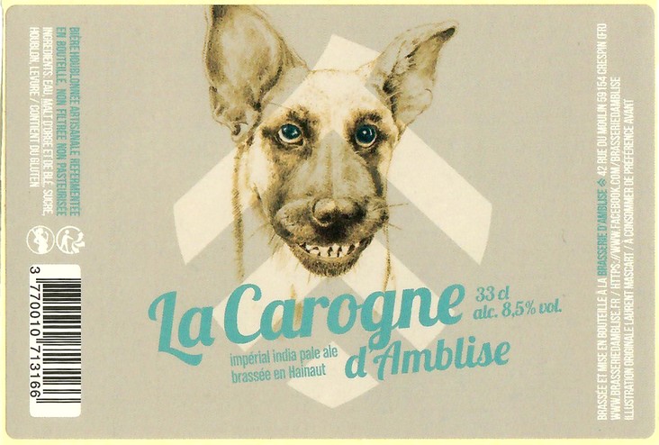 Etiquette BRASSERIE D'AMBLISE 11