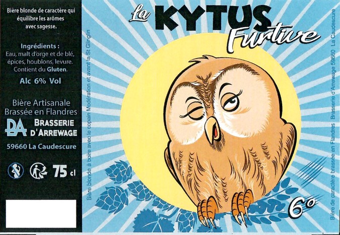 Etiquette BRASSERIE D'ARREWAGE 04