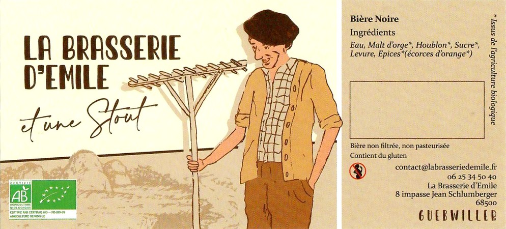 Etiquette BRASSERIE D'EMILE 05